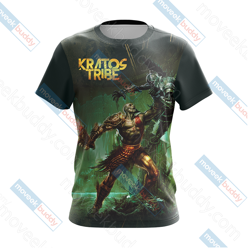 God Of War 3 Kratos Unisex 3D T-shirt