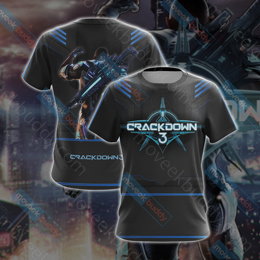 Crackdown 3 Unisex 3D T-shirt