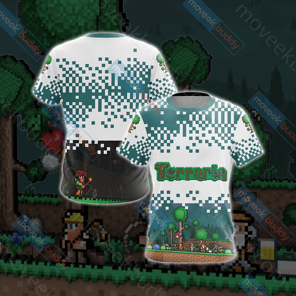 Terraria Unisex 3D T-shirt