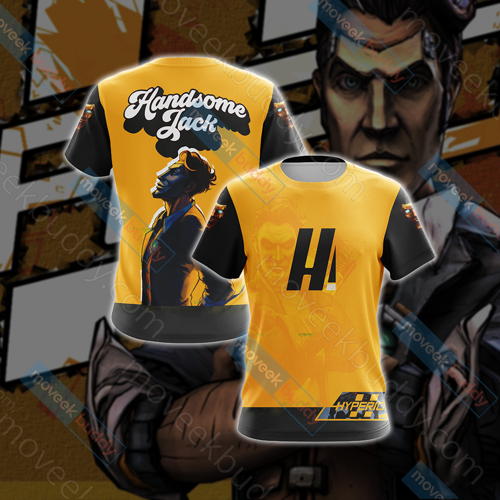 Borderlands - Handsome Jack New Unisex 3D T-shirt T-shirt S