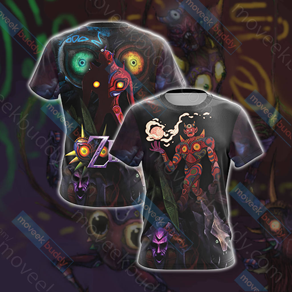 The Legend Of Zelda Majora's Wrath New Look Unisex 3D T-shirt T-shirt S