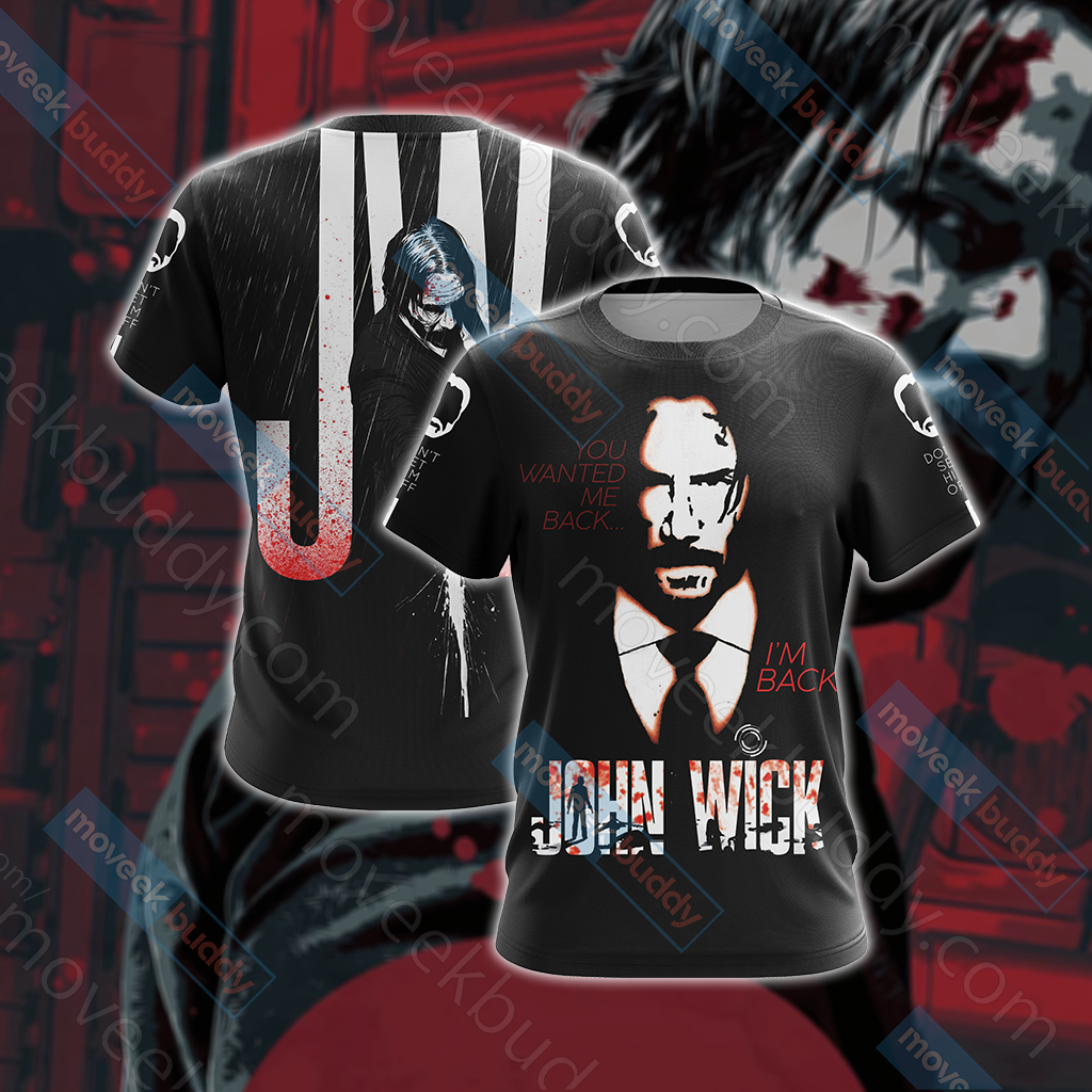 John Wick New Unisex 3D T-shirt