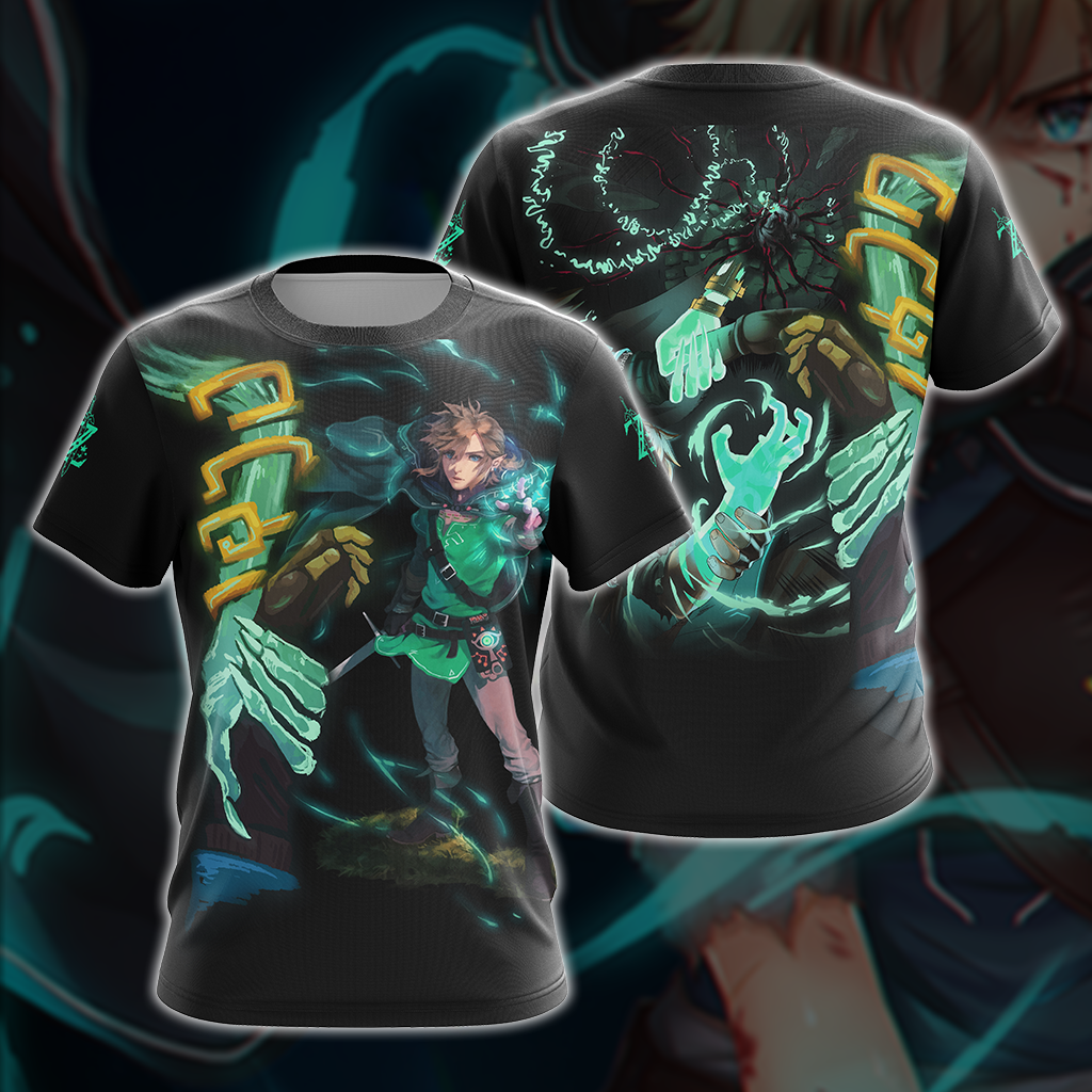 The Legend Of Zelda: Breath Of The Wild (BotW) Link Unisex 3D T-shirt T-shirt S