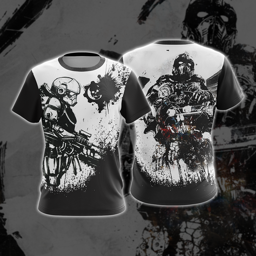 Gear Of War Game Unisex 3D T-shirt