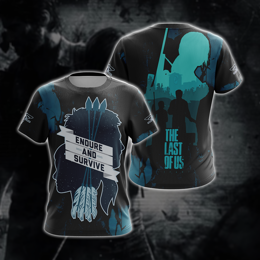 The last of Us - Endure and Survive Unisex 3D T-shirt T-shirt S