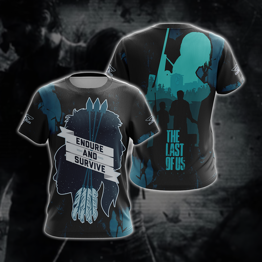 The last of Us - Endure and Survive Unisex 3D T-shirt T-shirt S