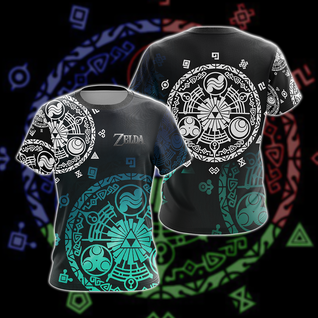 The Legend of Zelda - The Gate Of Time Symbol Unisex 3D T-shirt T-shirt S