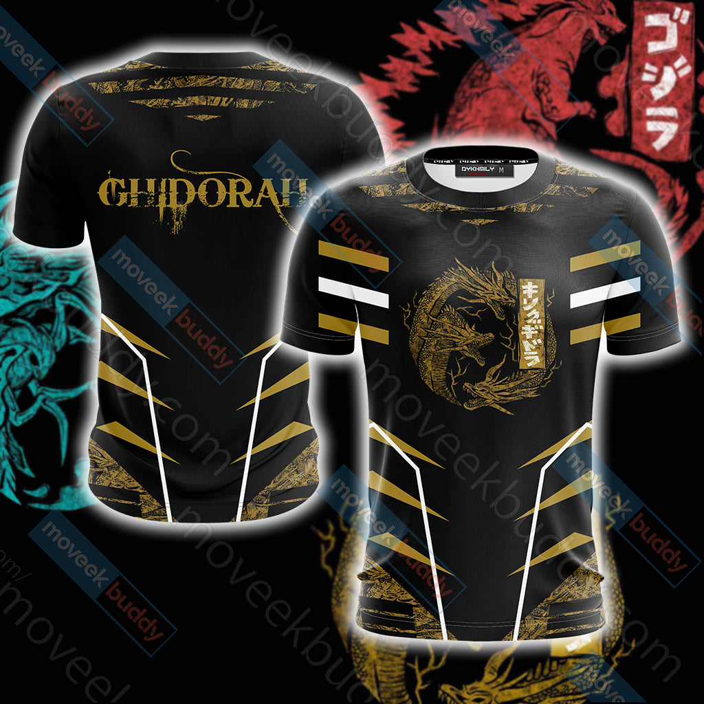 Godzilla - Ghidorah Unisex 3D T-shirt S