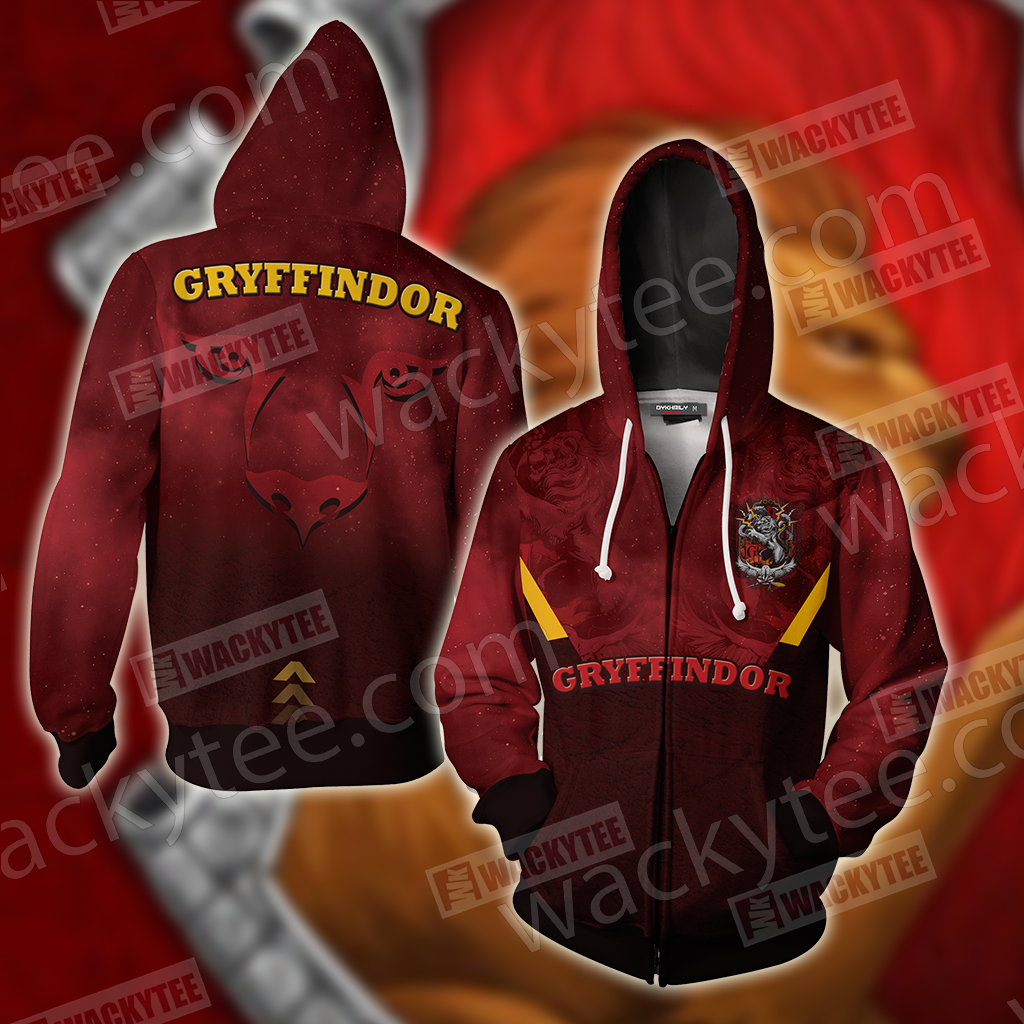 You Might Belong In Gryffindor Harry Potter Unisex 3D T-shirt Zip Hoodie S