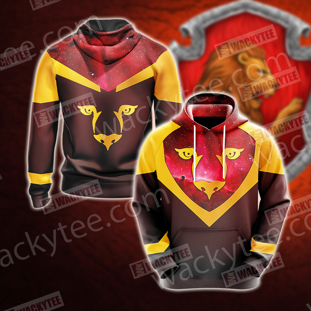Harry Potter - Gryffindor House Sporty Style New Unisex 3D T-shirt Hoodie S