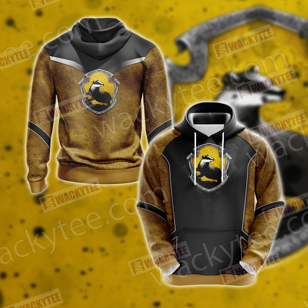 Harry Potter - Hufflepuff Edition New Style Unisex 3D T-shirt Hoodie S