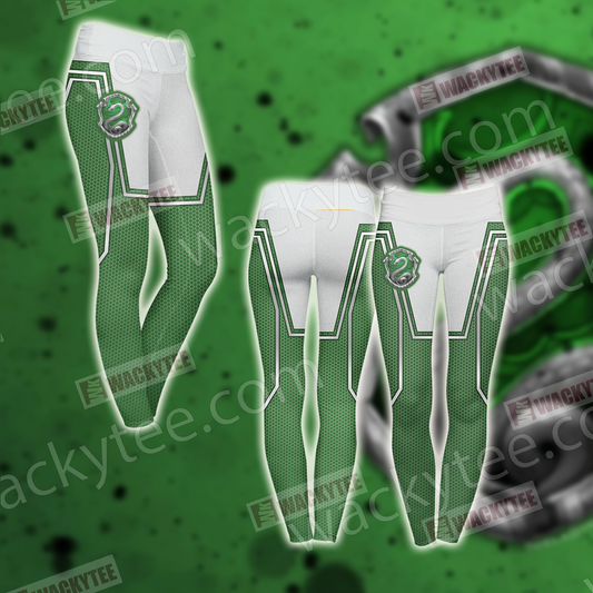 Hogwarts Castle Harry Potter - Slytherin Edition New Style 3D Leggings S