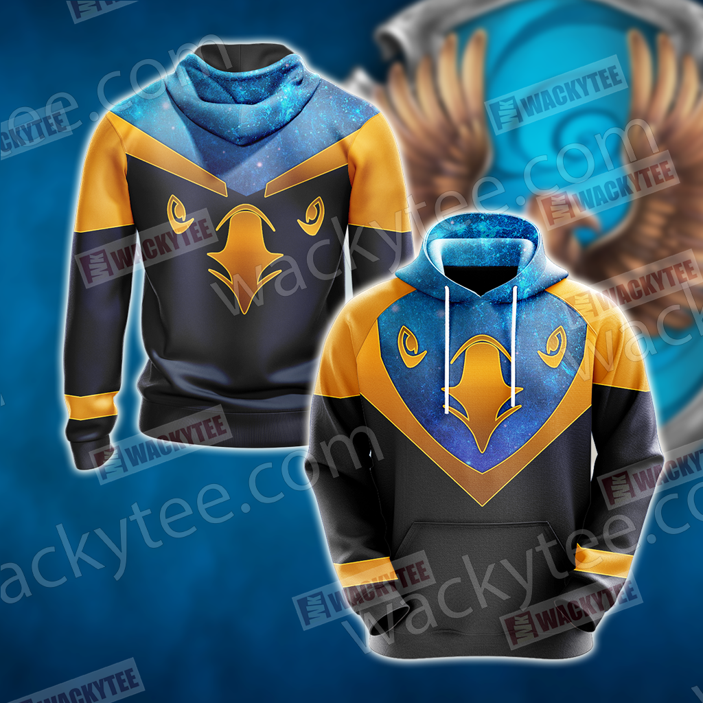 Harry Potter - Ravenclaw House Sporty Style New Unisex 3D T-shirt Hoodie S