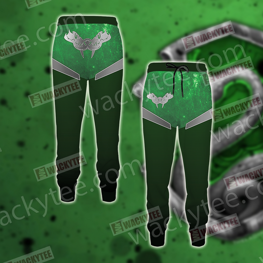 Harry Potter - Slytherin House Sporty Style New Jogging Pants S