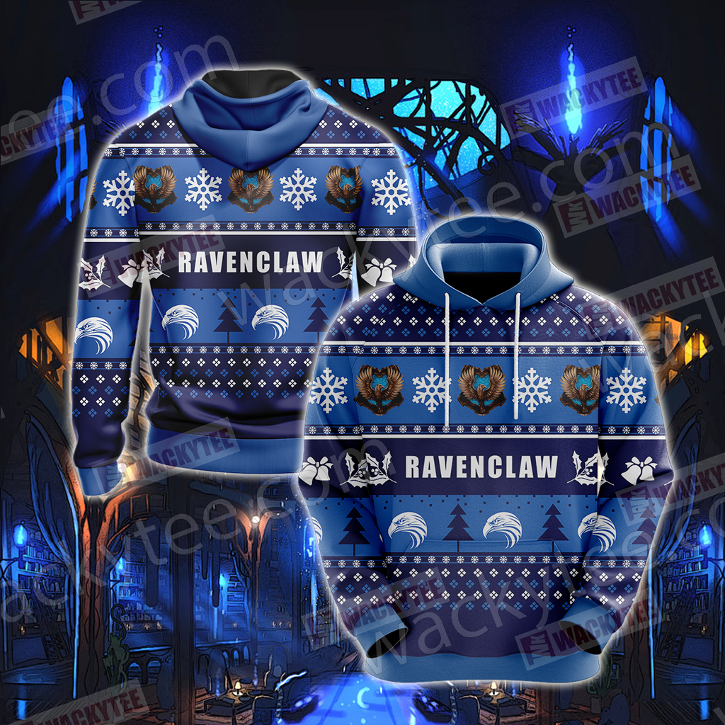 Harry Potter - Ravenclaw House New Version Unisex 3D T-shirt Hoodie S