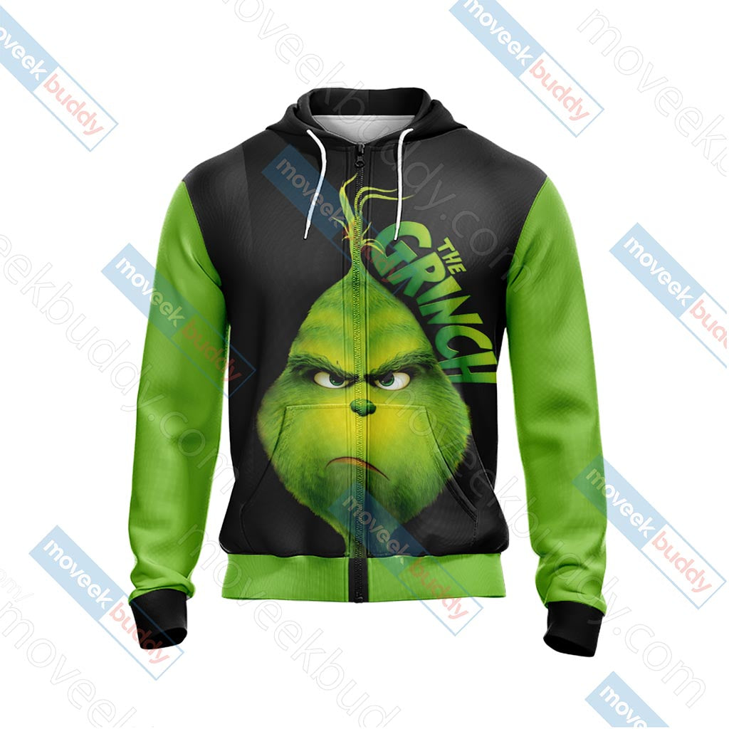 The Grinch "stupid, stupid, stupid!" Unisex 3D T-shirt