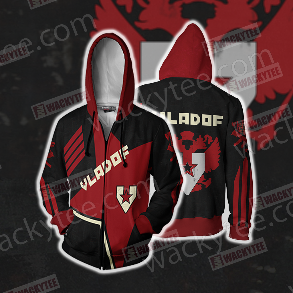 Borderlands Vladof Unisex 3D T-shirt Zip Hoodie S