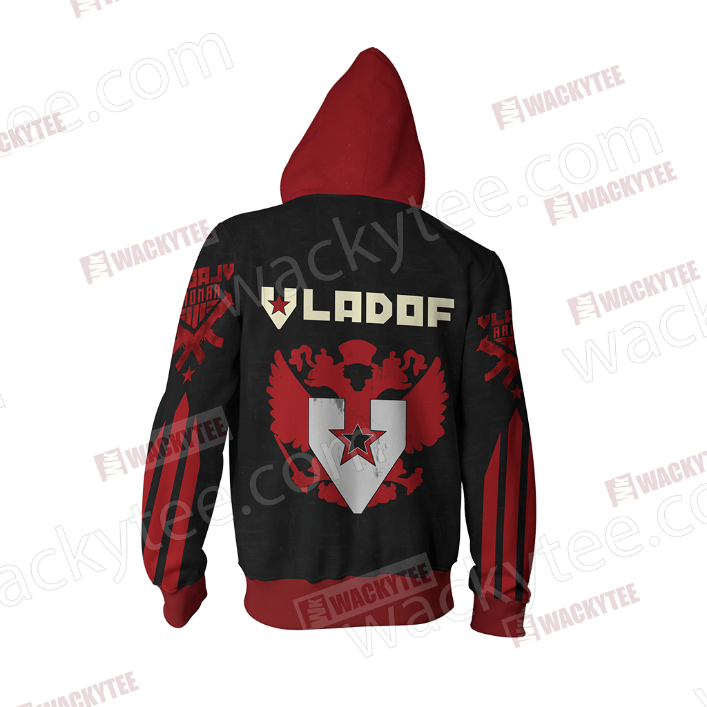 Borderlands Vladof Unisex 3D T-shirt
