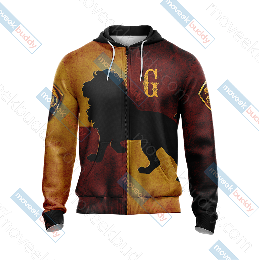 Gryffindor Lion Harry Potter New Look Unisex 3D T-shirt