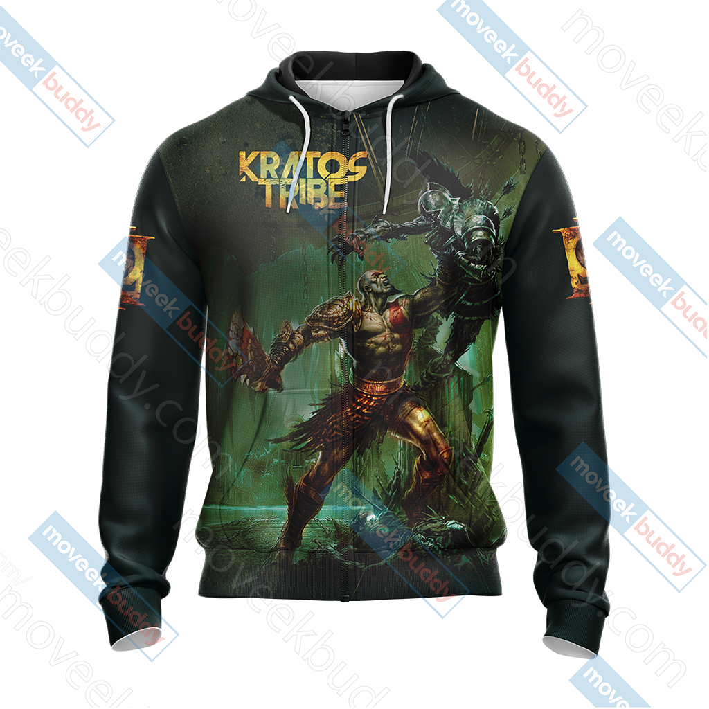 God Of War 3 Kratos Unisex 3D T-shirt