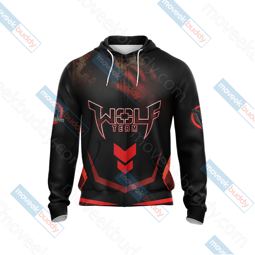 Wolfteam Unisex 3D T-shirt