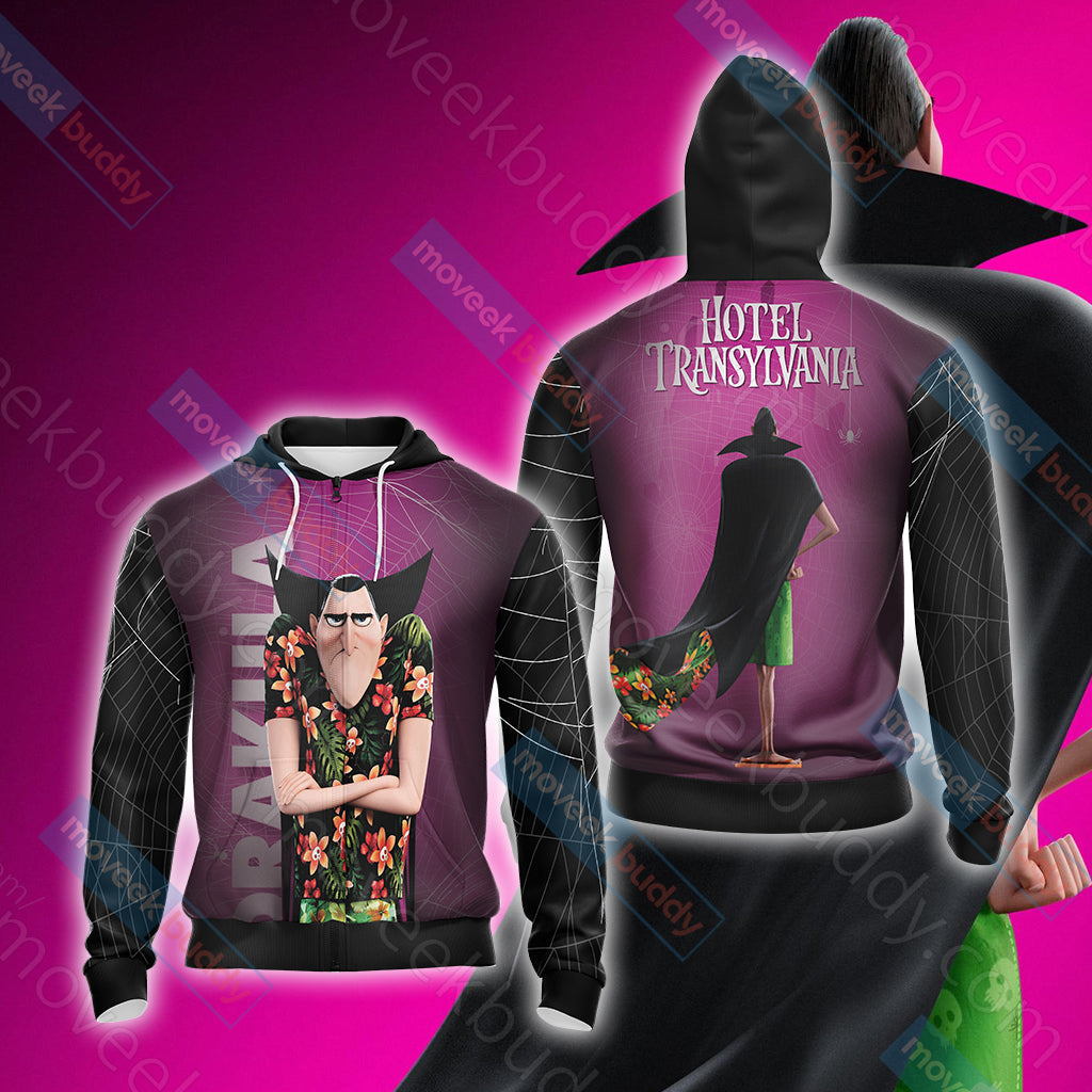 Hotel Transylvania - Dracula Unisex 3D T-shirt Zip Hoodie XS
