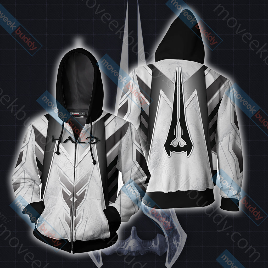 Halo - Energy Sword Unisex 3D T-shirt Zip Hoodie XS