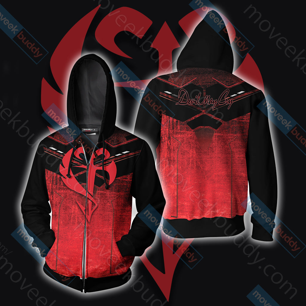 Devil May Cry - Order of the Sword Unisex 3D T-shirt Zip Hoodie XS