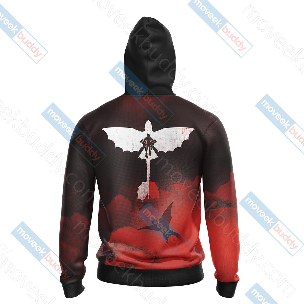 How To Train Your Dragon - Hiccup and Toothless Unisex 3D T-shirt