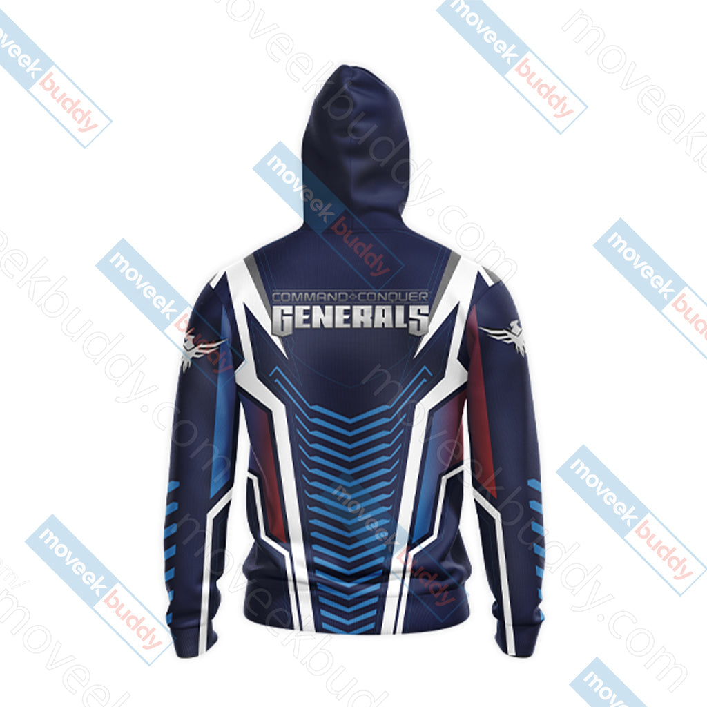 Command & Conquer: Generals – Zero Hour United States Mod Unisex 3D T-shirt