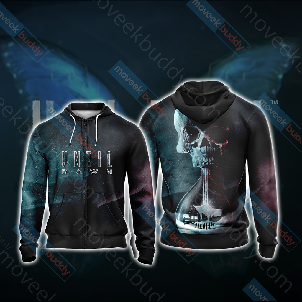 Until Dawn Unisex 3D T-shirt Zip Hoodie XS