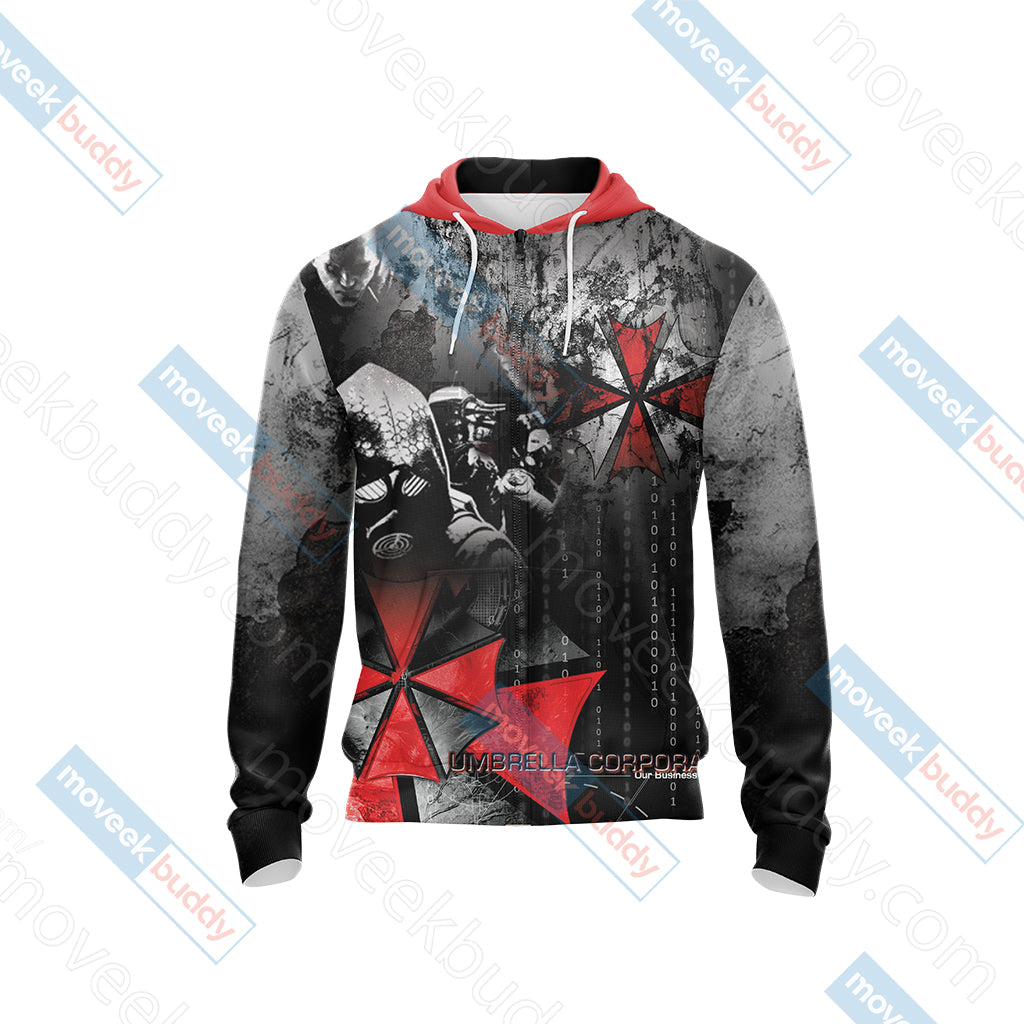 Resident Evil Umbrella Corp Unisex 3D T-shirt