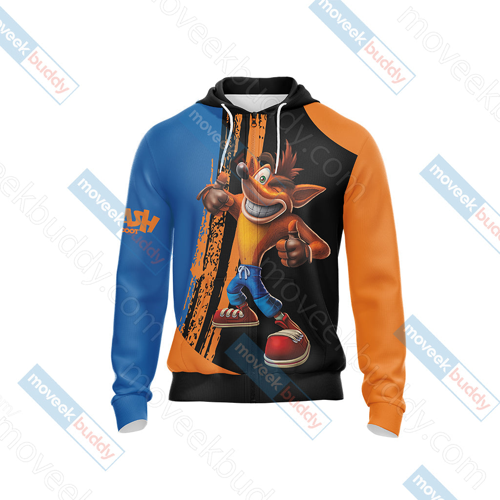 Crash Bandicoot New Look Unisex 3D T-shirt