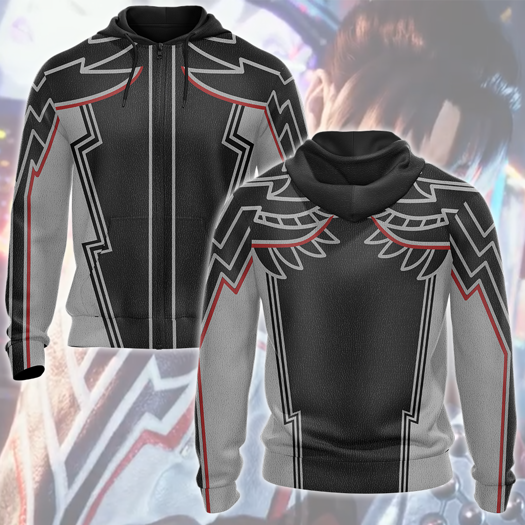 Tekken 8 Jin Kazama Cosplay Video Game All Over Printed T-shirt Tank Top Zip Hoodie Pullover Hoodie Bomber Jacket Hawaiian Shirt Beach Shorts Joggers