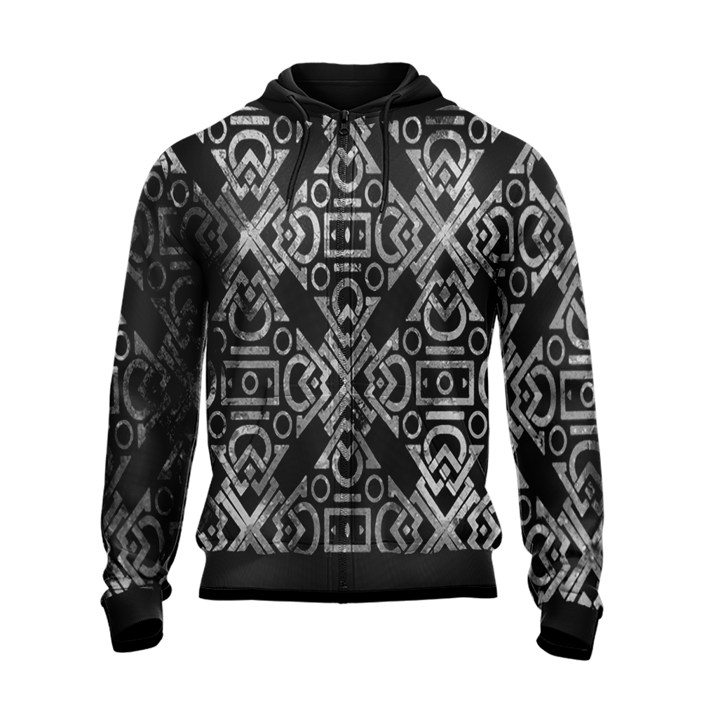 Skyrim Conjuration Symbol New Look Unisex 3D Hoodie