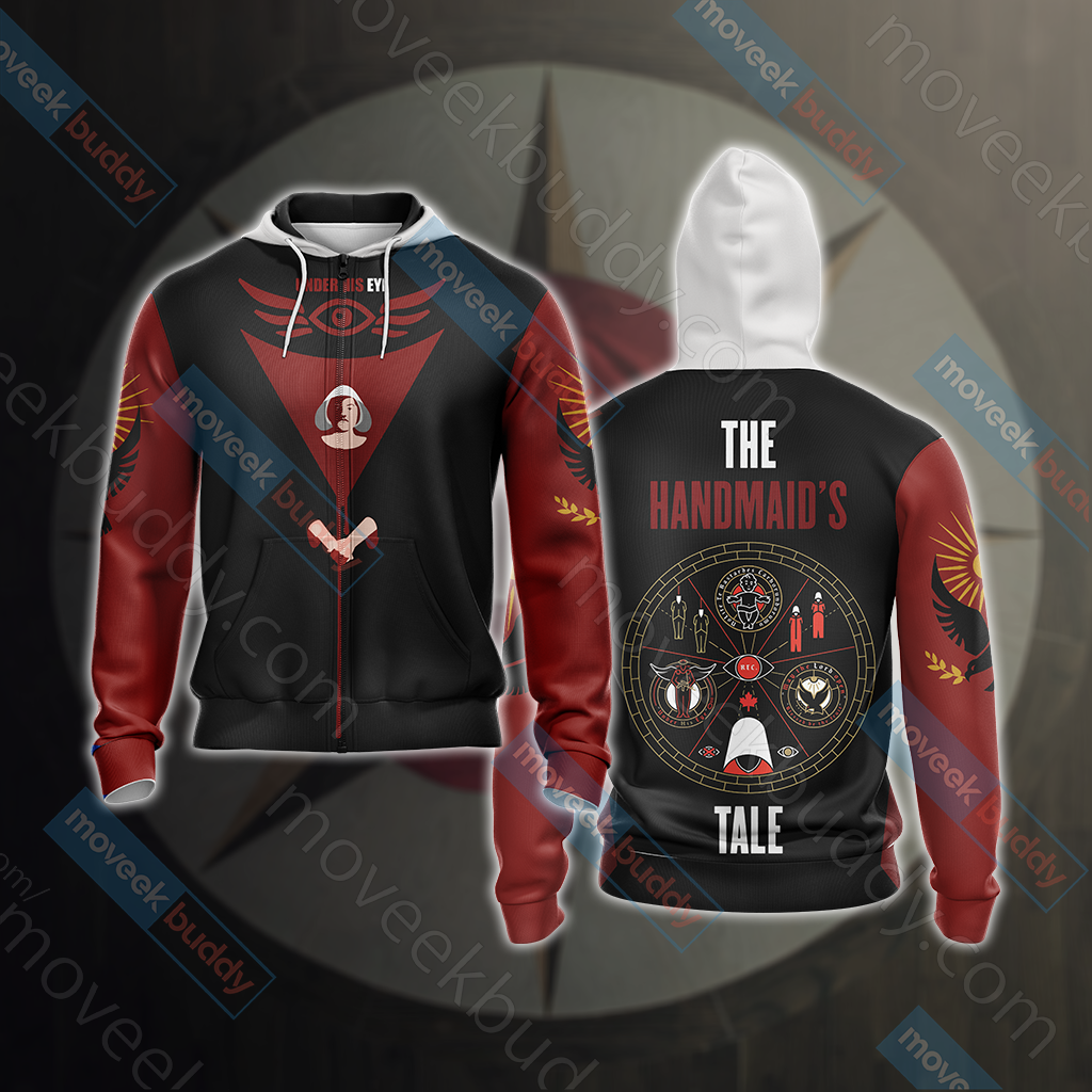The Handmaid's Tale Unisex 3D T-shirt Zip Hoodie XS