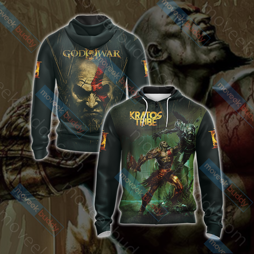 God Of War 3 Kratos Unisex 3D T-shirt