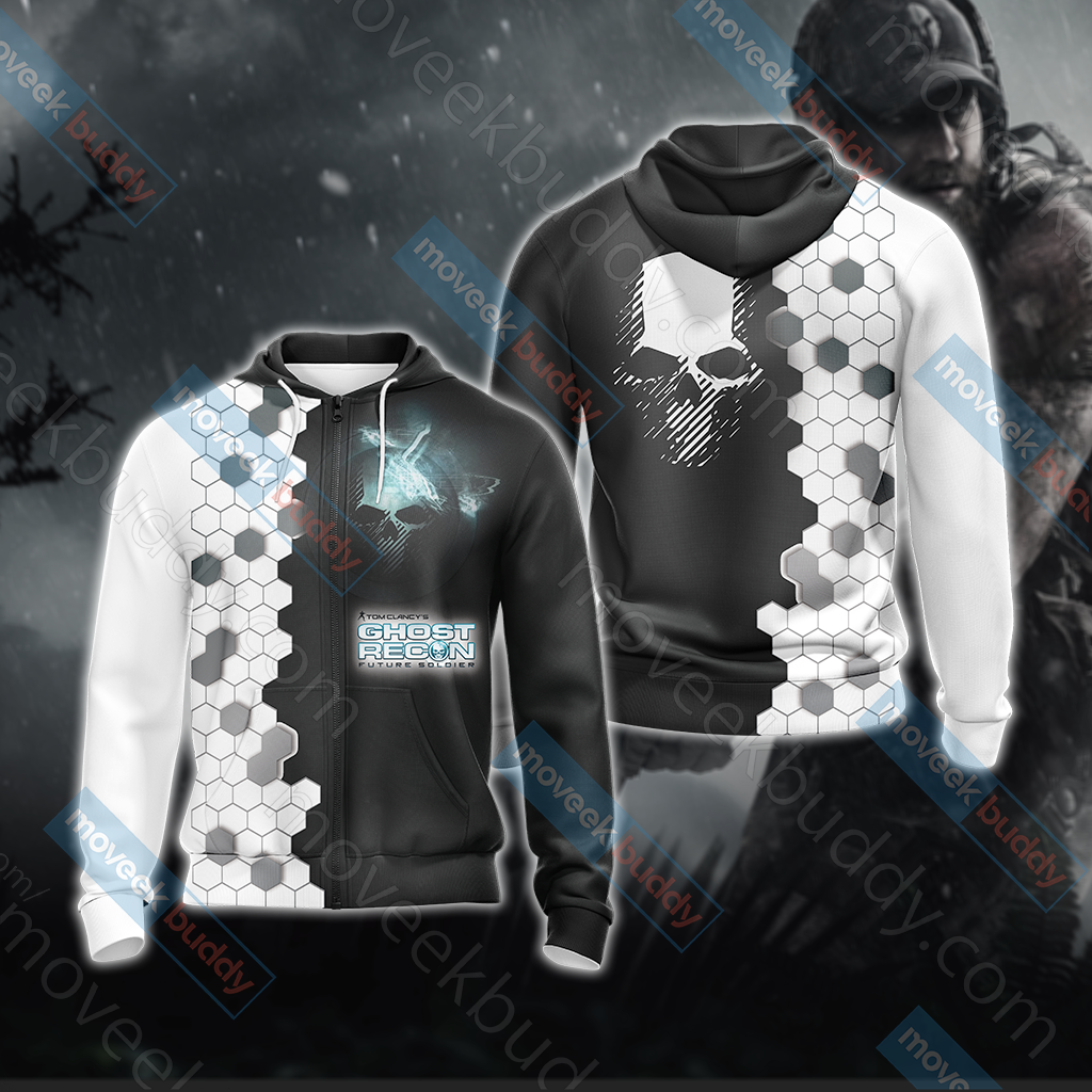 Tom Clancy's Ghost Recon Wildlands Unisex 3D T-shirt Zip Hoodie XS