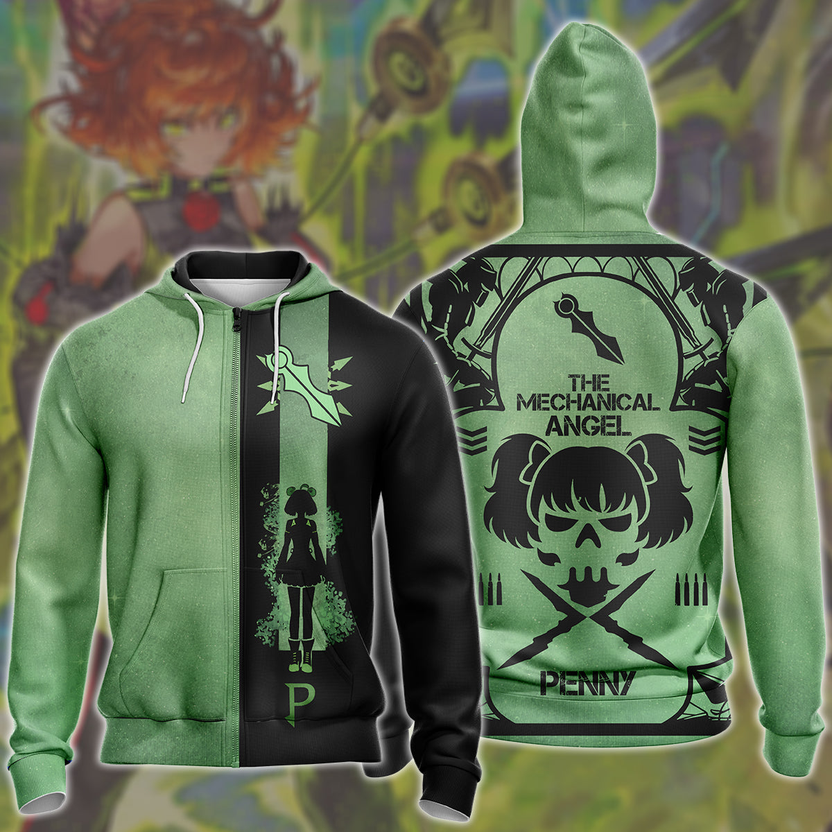 RWBY Ruby Penny Polendina Zip Up Hoodie