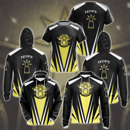 Digimon The Crest Of Hope Video Game All Over Printed T-shirt Tank Top Zip Hoodie Pullover Hoodie Hawaiian Shirt Beach Shorts Joggers