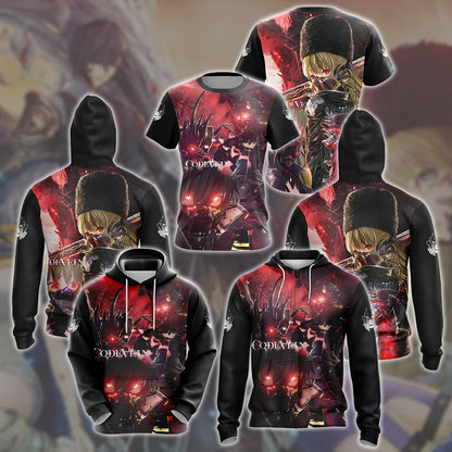 Code Vein Video Game All Over Printed T-shirt Tank Top Zip Hoodie Pullover Hoodie Hawaiian Shirt Beach Shorts Joggers