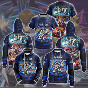 Yu-Gi-Oh! Duel Links Video Game All Over Printed T-shirt Tank Top Zip Hoodie Pullover Hoodie Hawaiian Shirt Beach Shorts Joggers