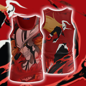 Bleach Ichigo Vasto Lorde 3D T-shirt Tank Top S 