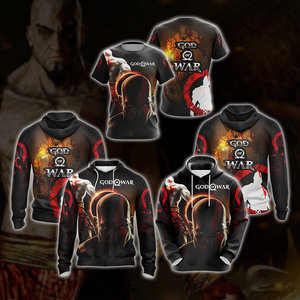 God Of War Character Unisex 3D T-shirt   