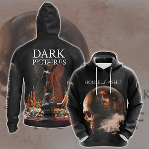 Dark Pictures: House of Ashes Video Game All Over Printed T-shirt Tank Top Zip Hoodie Pullover Hoodie Hawaiian Shirt Beach Shorts Joggers Hoodie S