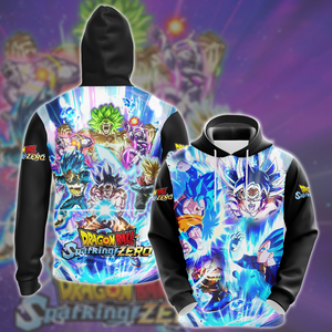 Dragon Ball Sparking! ZERO Video Game All Over Printed T-shirt Tank Top Zip Hoodie Pullover Hoodie Hawaiian Shirt Beach Shorts Joggers Hoodie S