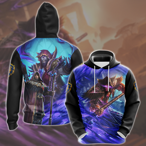 World Of Warcraft Medivh Video Game All Over Printed T-shirt Tank Top Zip Hoodie Pullover Hoodie Hawaiian Shirt Beach Shorts Joggers Hoodie S