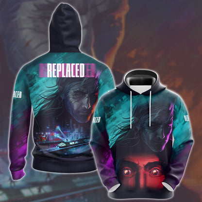REPLACED Video Game All Over Printed T-shirt Tank Top Zip Hoodie Pullover Hoodie Hawaiian Shirt Beach Shorts Joggers Hoodie