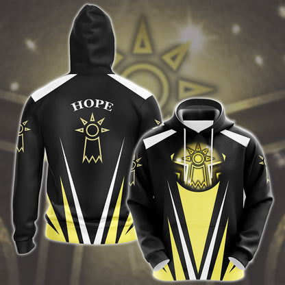 Digimon The Crest Of Hope Video Game All Over Printed T-shirt Tank Top Zip Hoodie Pullover Hoodie Hawaiian Shirt Beach Shorts Joggers