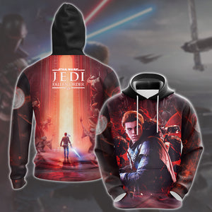 Star Wars Jedi: Fallen Order Video Game All Over Printed T-shirt Tank Top Zip Hoodie Pullover Hoodie Hawaiian Shirt Beach Shorts Joggers Hoodie S